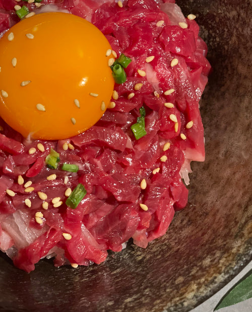 桜ユッケ用・刻み馬肉　50ｇ3パックセット